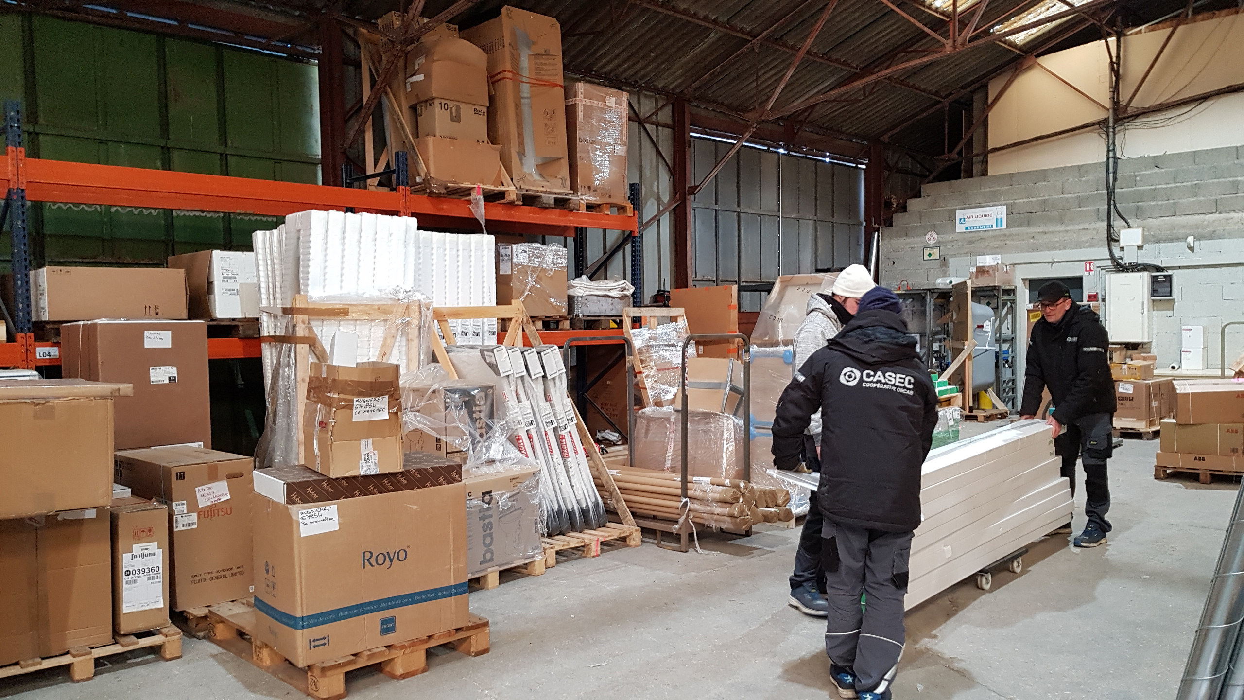 stockage fenay
